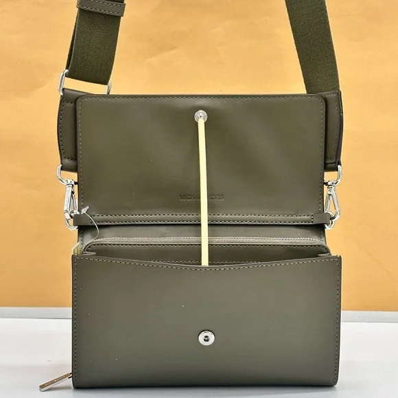 Michael Kors Gradient Olive and Gold Crossbody - Picture 9 of 16